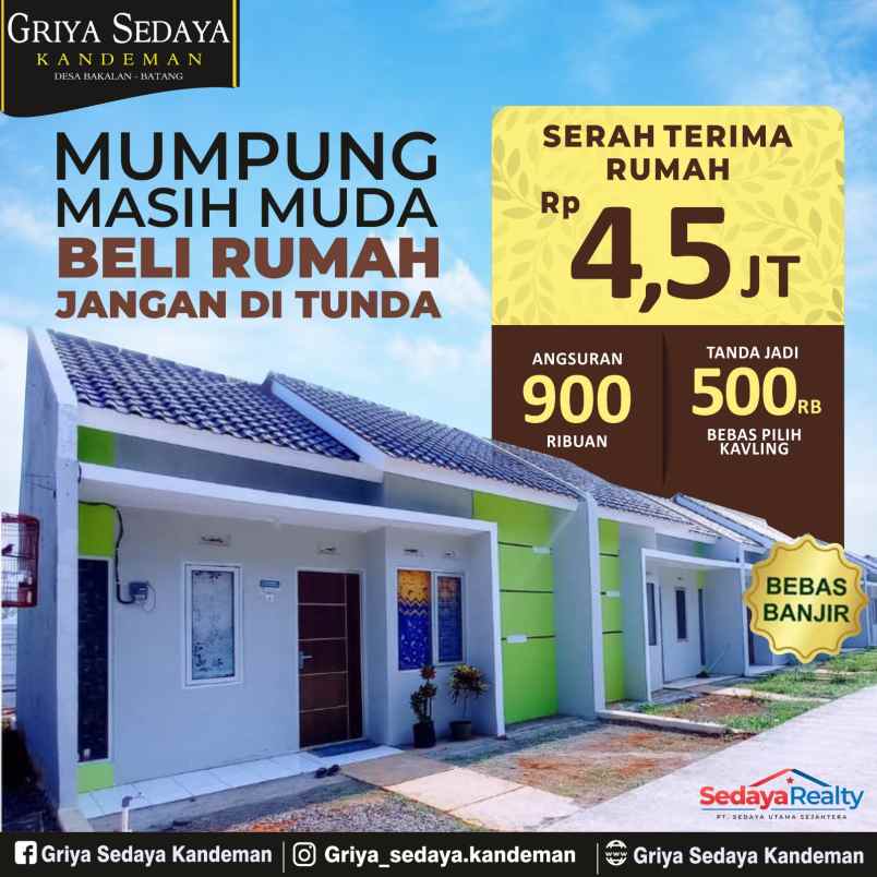 rumah subsidi griya sedaya kademan batang