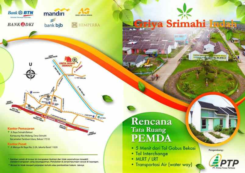 rumah subsidi lokasi srimahi tambun utara bekasi