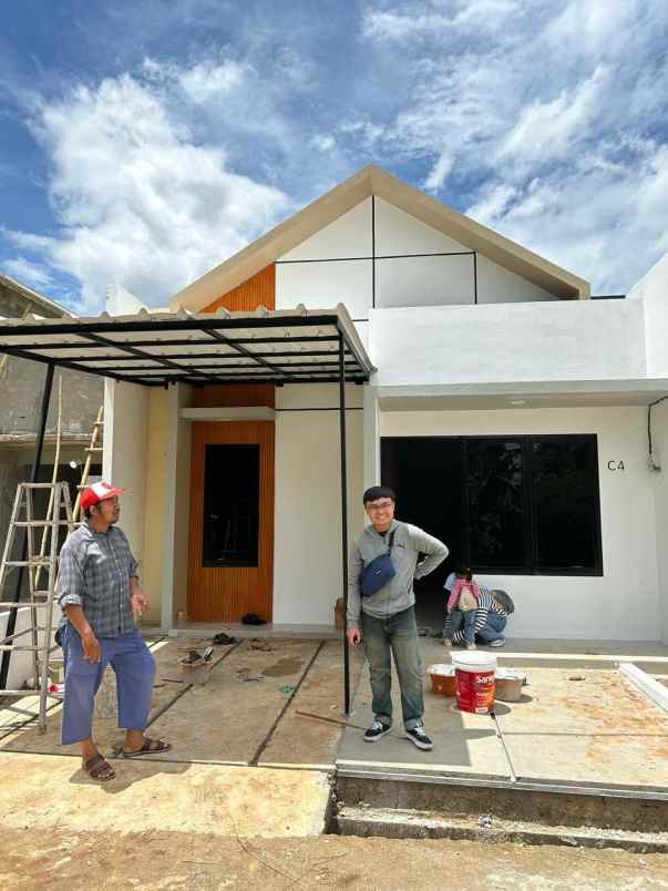 rumah tropis modern 1 lantai cicilan mulai 2 jutaan