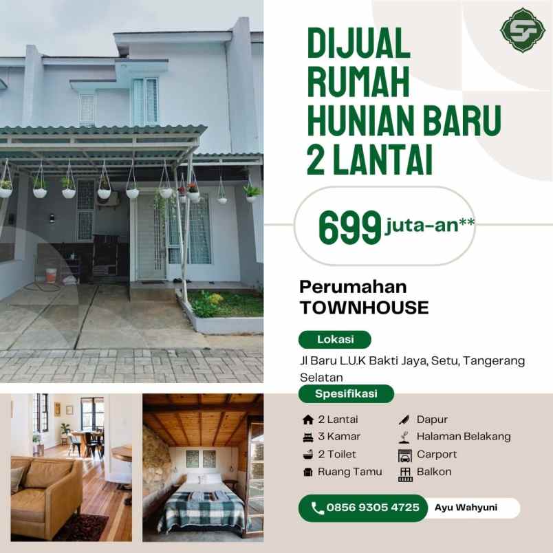 syafira sinta residence 2 lantai free biaya