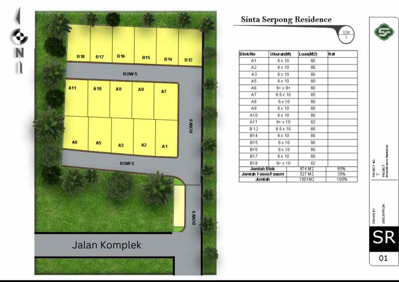 syafira sinta residence 2 lantai free biaya