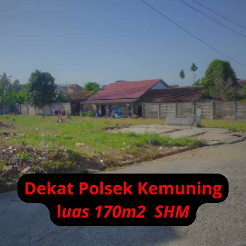 tanah dekat polsek kemuning palembang