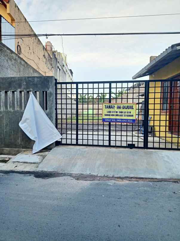 tanah ijin kost 33 kamar dekat ambarukmo plaza