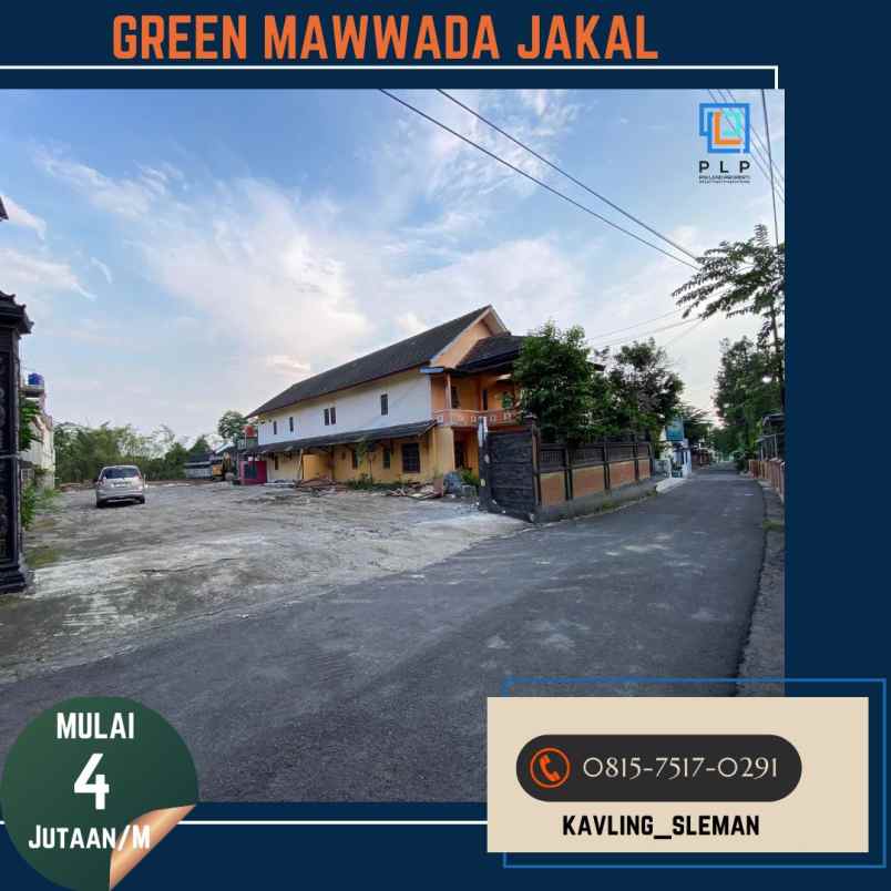 tanah kavling 150 meter dari jl kaliurang km 13 5