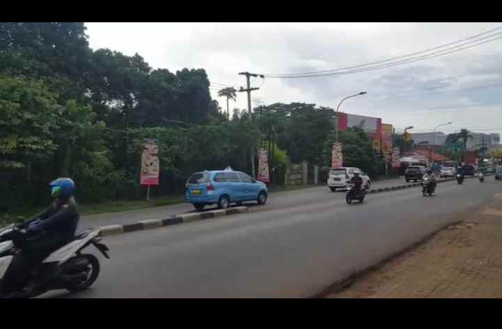 tanah komersil samping mal sawwanngan park depok