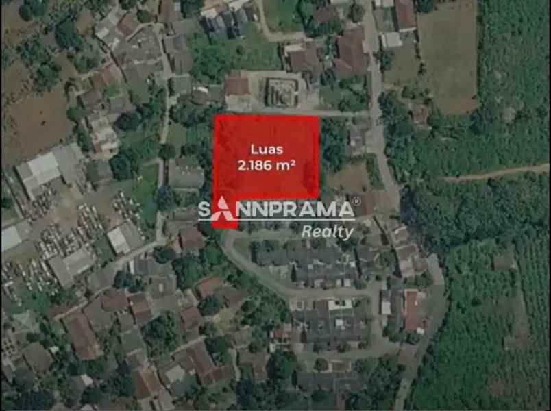tanah luas cocok untuk cluster di tajur halang bogor