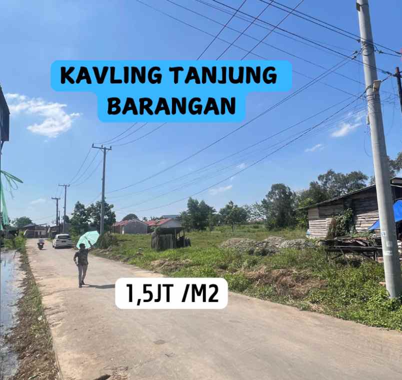 tanah pinggir jalan siap bangun