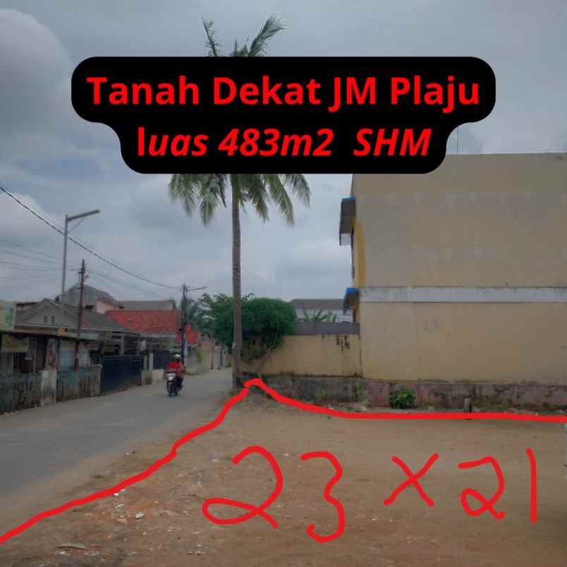 tanah strategis lokasi plaju pertahanan