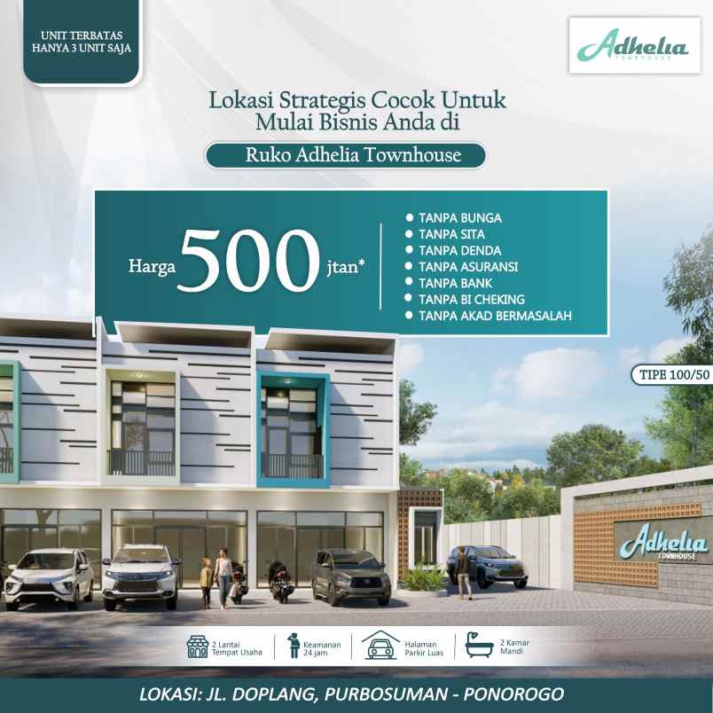 terlaris call jual rumah murah ponorogo