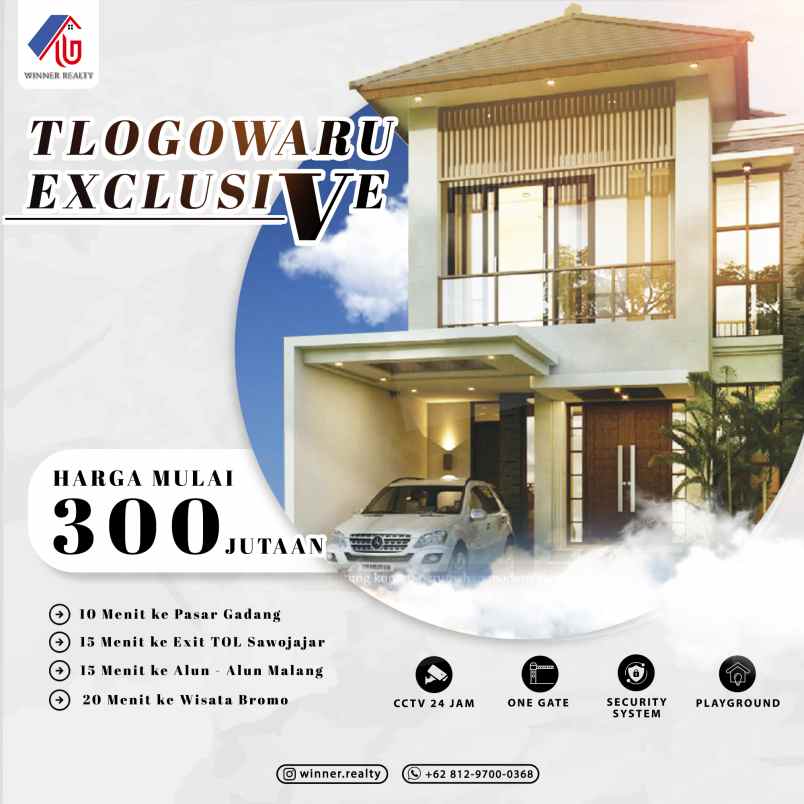 tlogowaru exclusive rumah murah exit tol