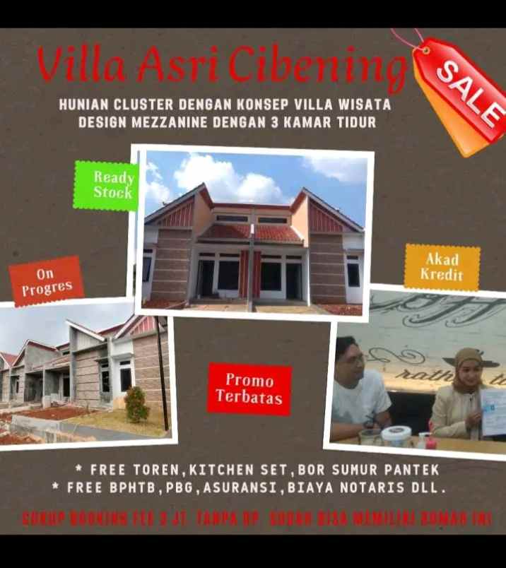 villa asri cibening rumah bebas banjir