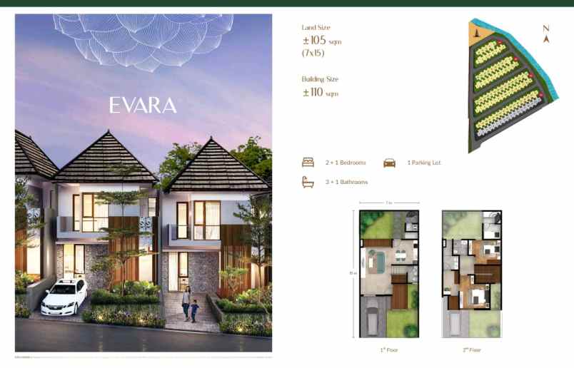 villa mewah depan mako brimob di denpasar bali