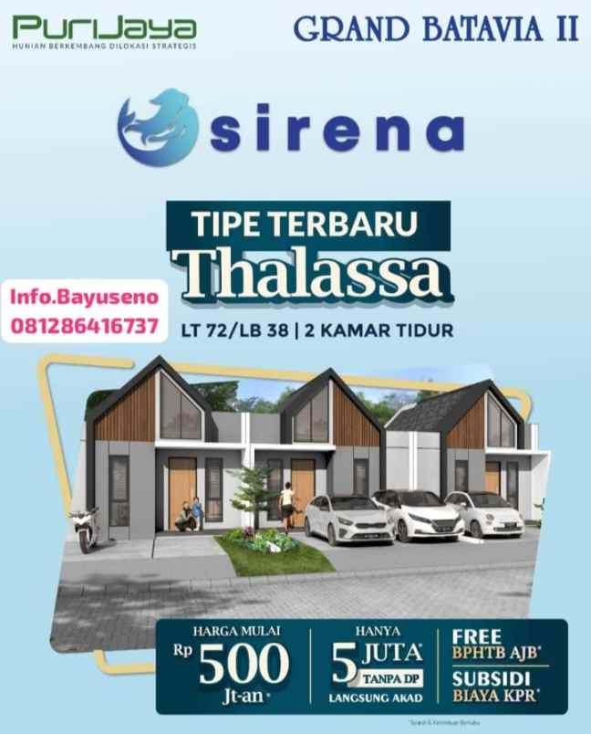 1 lantai baru cluster sirena grand batavia 2