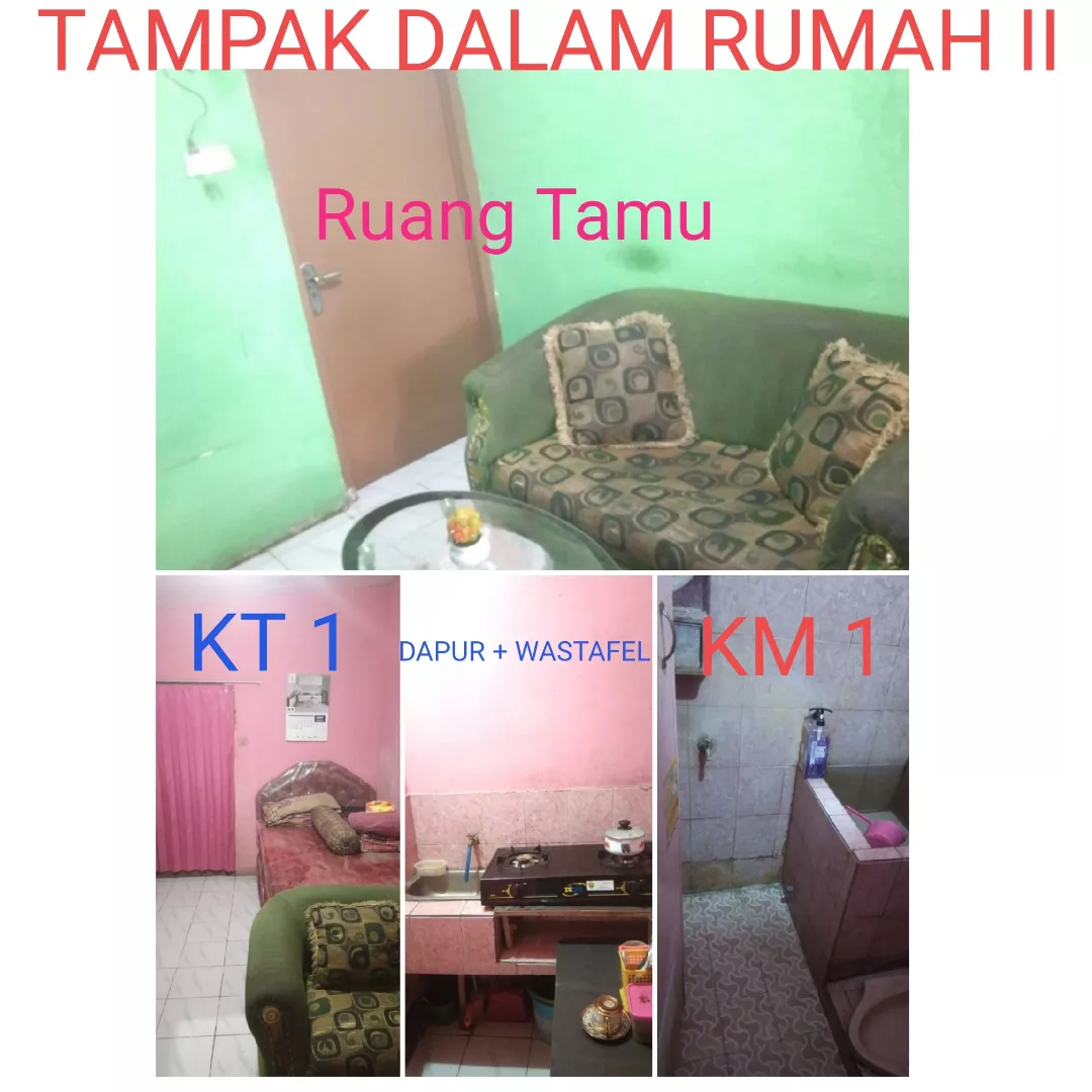 2 rumah jejer 1 lahan siap huni