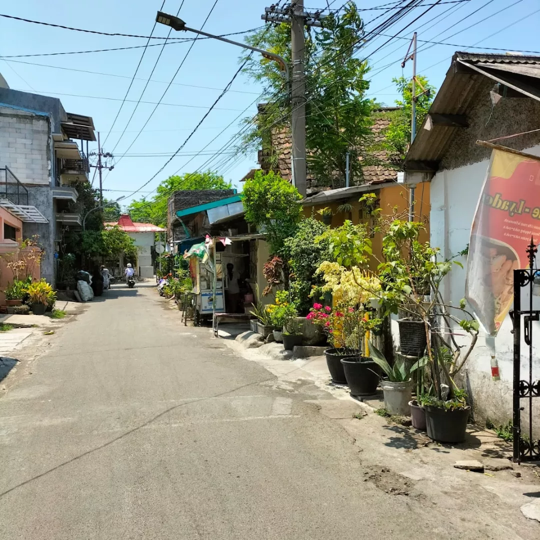 2 rumah jejer 1 lahan siap huni