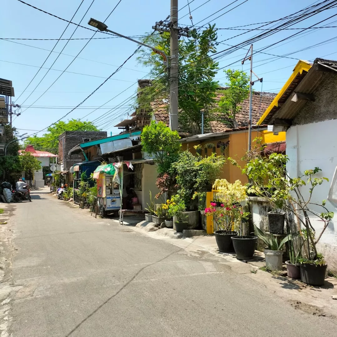 2 rumah jejer 1 lahan siap huni