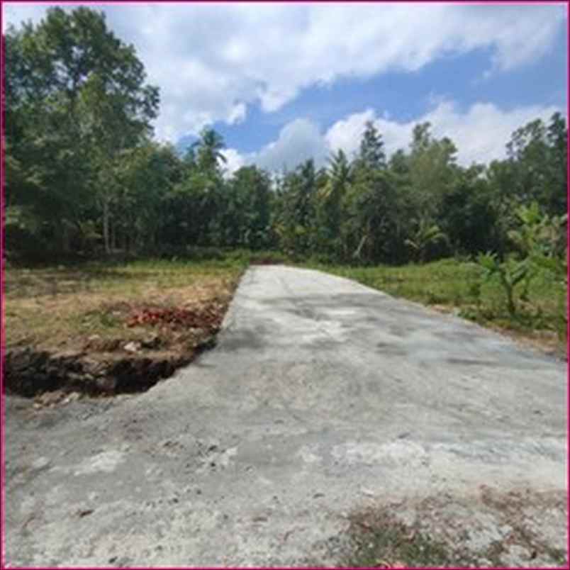 area exit tol gamping dijual tanah murah sedayu bantul