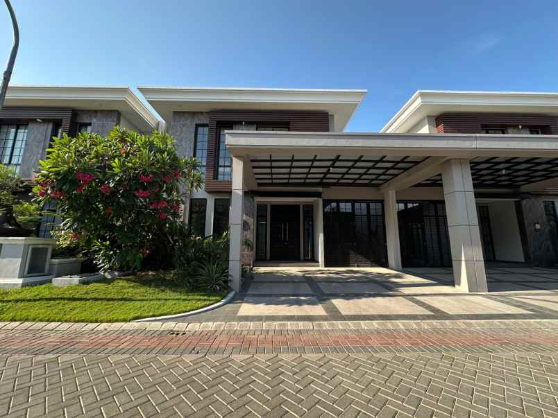 aruba villa pakuwon city baru gress row jalan 3 5mobil