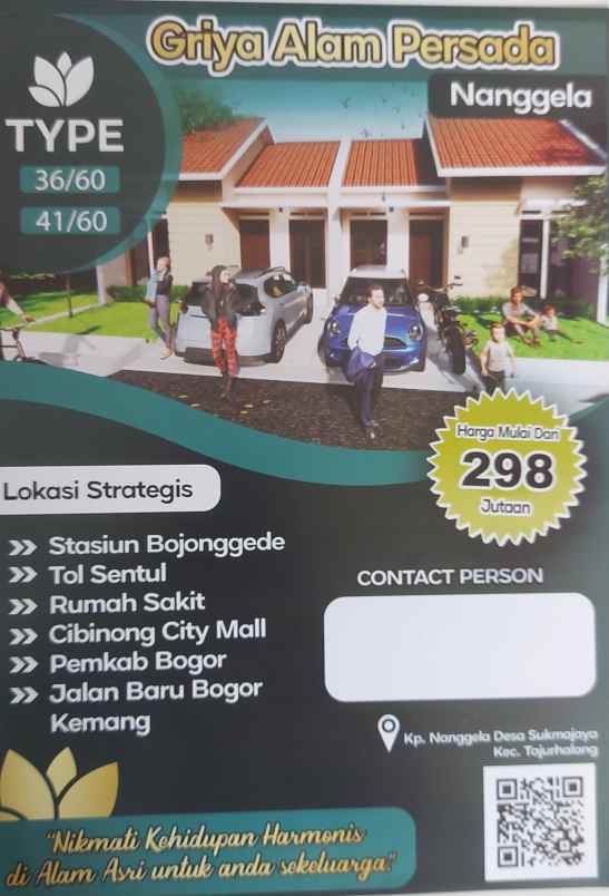 cluster cukup boking 3jt stasiun 5 menit