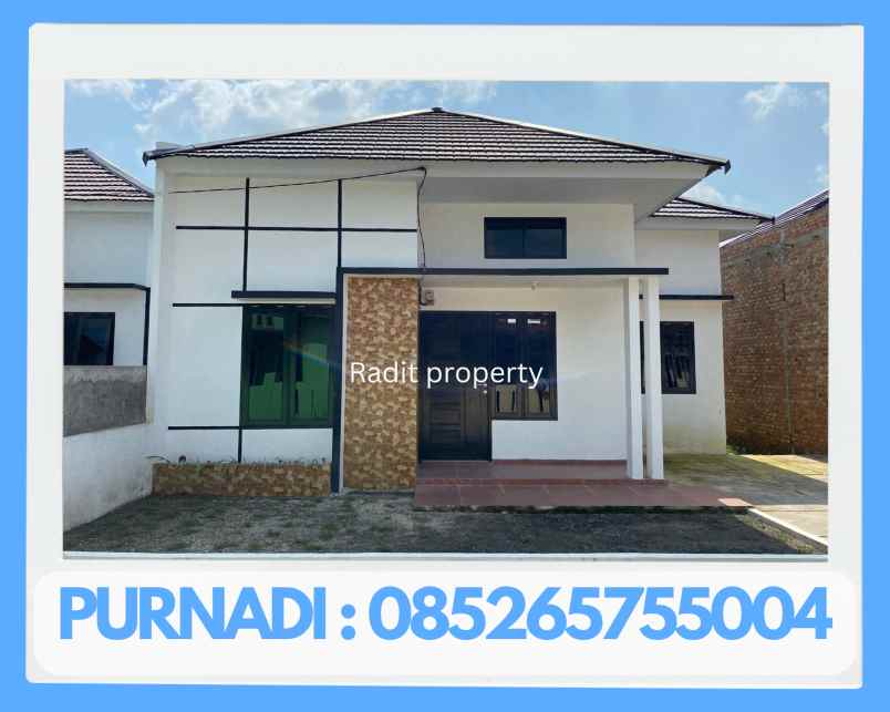 dengan dp 12 juta rumah type 45 arengka