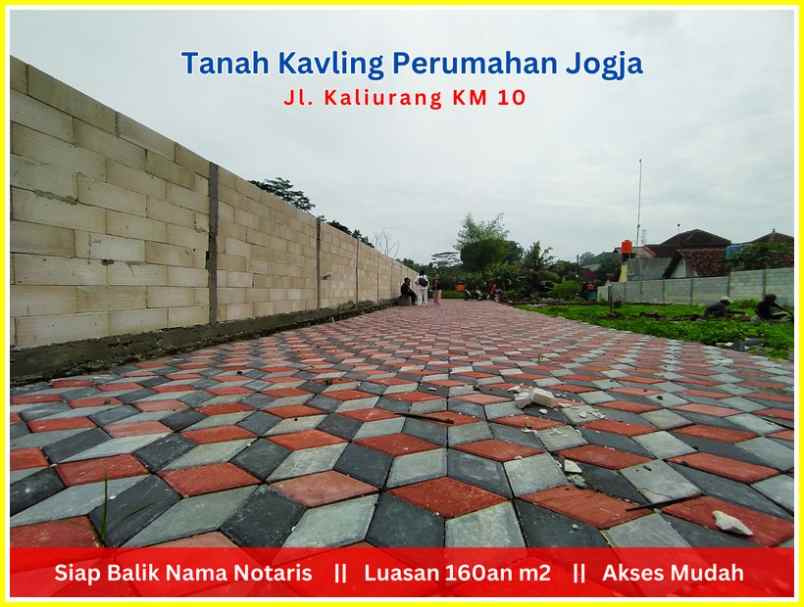 depan pasar gentan tanah jl kaliurang km 10 ready ajb