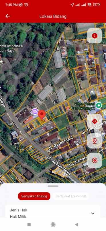 dijual cepat tanah di bedugul tabanan bali