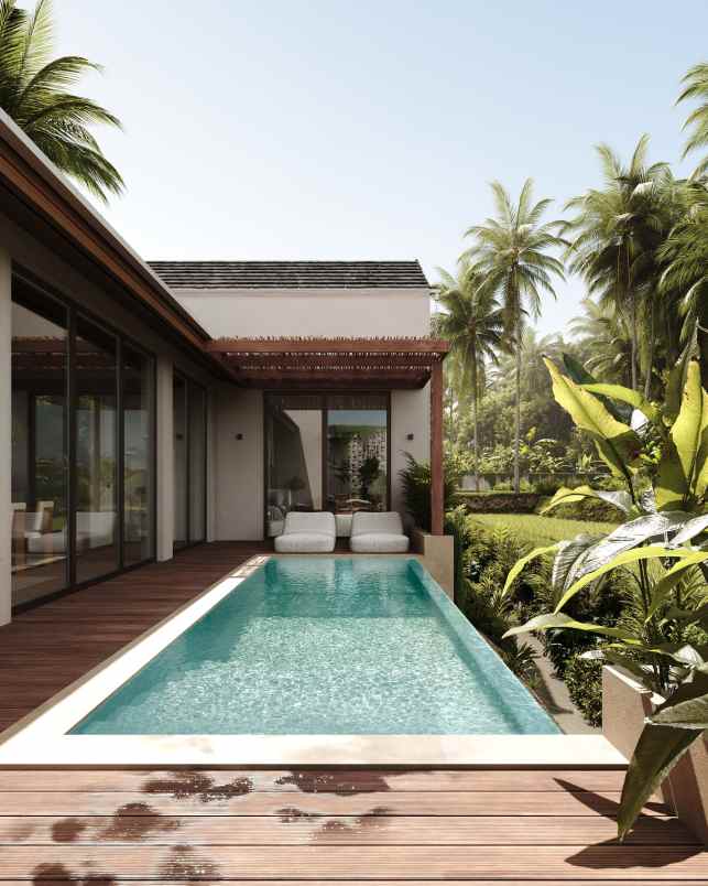 dijual disewakan dzen villas ubud bali