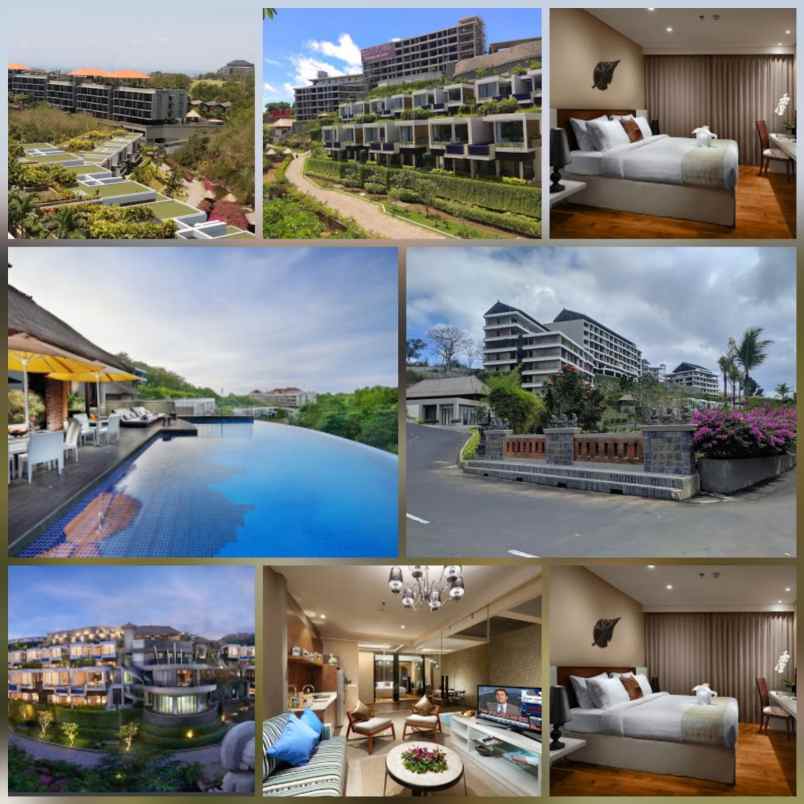 dijual hotel bintang 5 lokasi ungasan badung bali