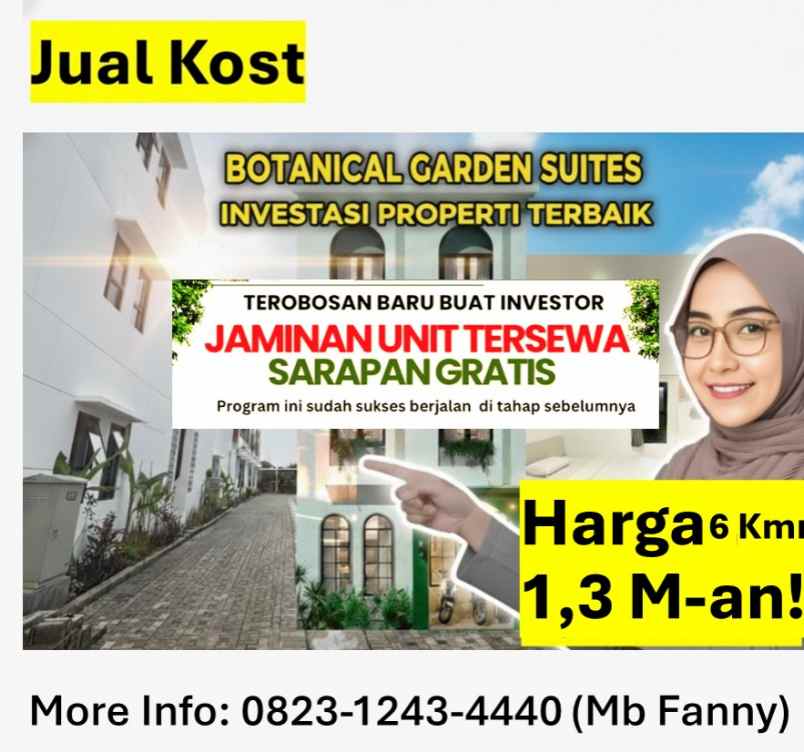 dijual kost dramaga regency