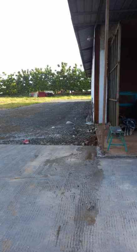 dijual lahan workshop di pangkalan 4 narogong