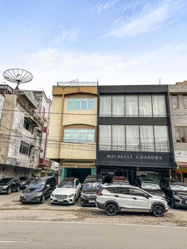 dijual ruko 3 lantai jalan veteran palembang