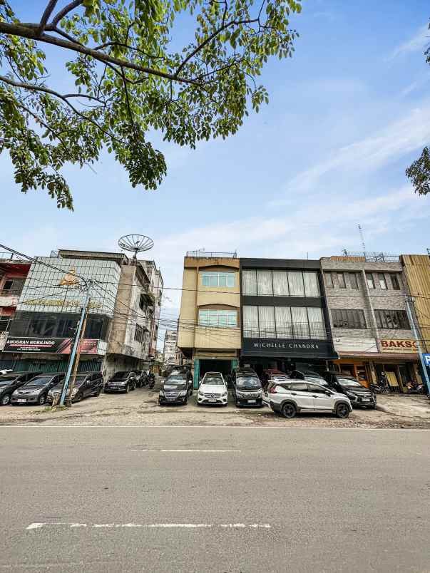 dijual ruko 3 lantai jalan veteran palembang