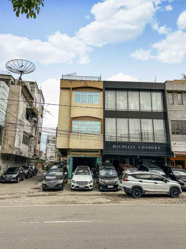 dijual ruko 3 lantai jalan veteran palembang