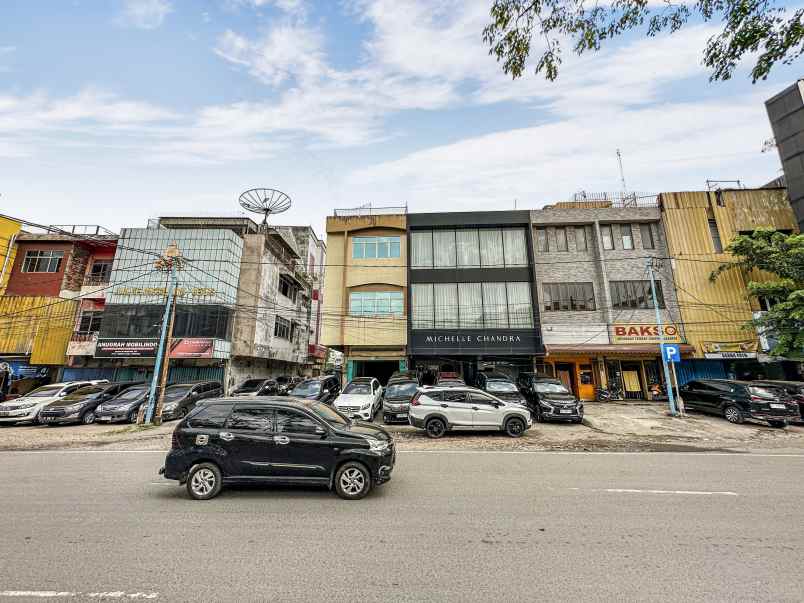 dijual ruko 3 lantai jalan veteran palembang