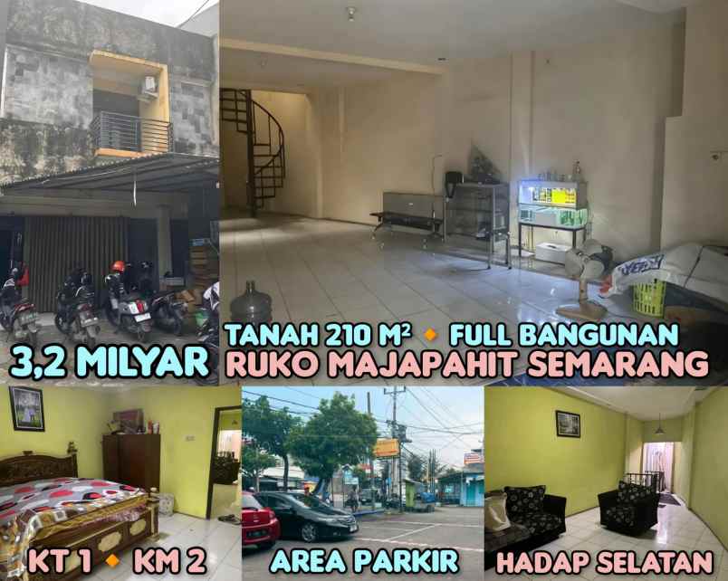 dijual ruko di majapahit semarang