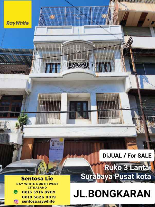 dijual ruko gudang kantor jalan bongkaran