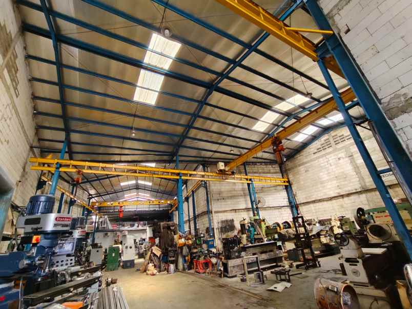 dijual ruko gudang kantor jalan dadap kosambi kab