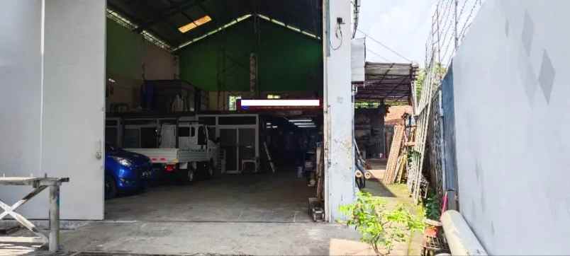 dijual ruko gudang kantor jalan raya ilir barat i