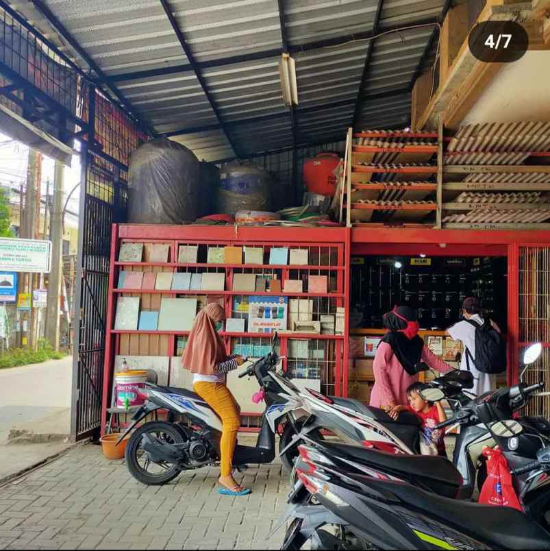 dijual ruko gudang kantor jalan raya sukmajaya