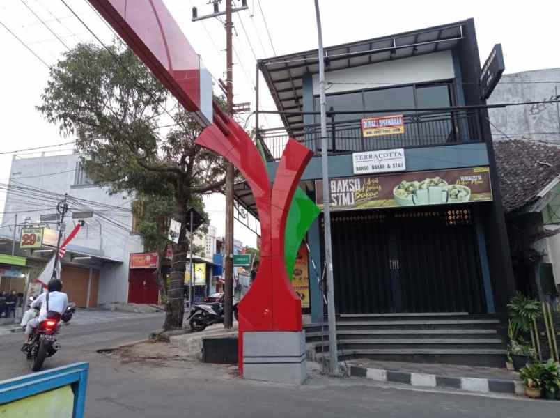 dijual ruko gudang kantor jalan sudiro sisir kota batu