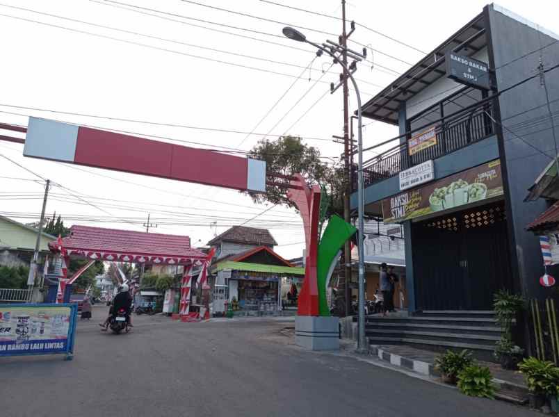 dijual ruko gudang kantor jalan sudiro sisir kota batu