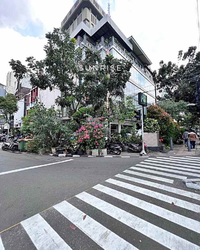 dijual ruko gudang kantor jl h agus salim kebon