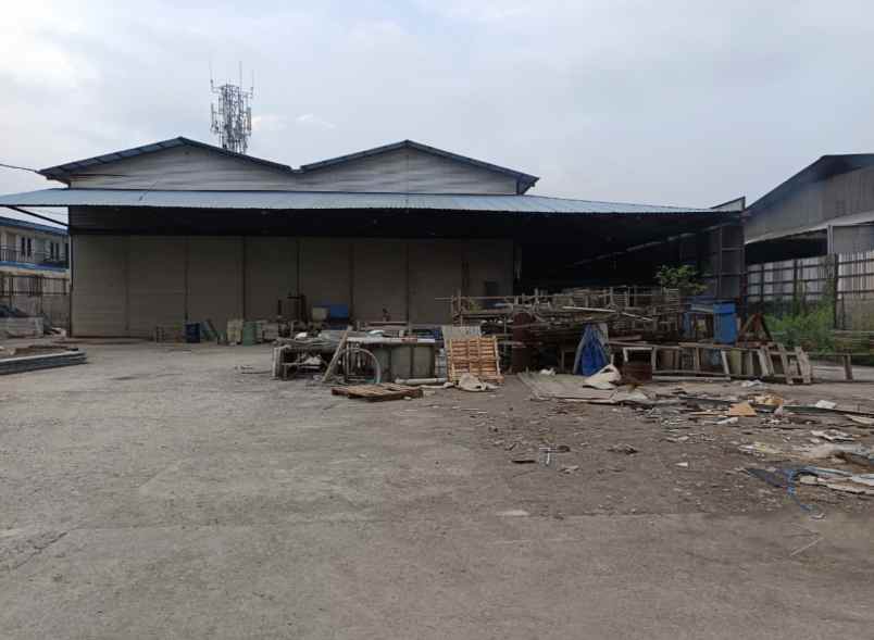 dijual ruko gudang kantor jurumudi kec benda kota