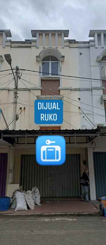 dijual ruko gudang kantor kota harapan indah bekasi