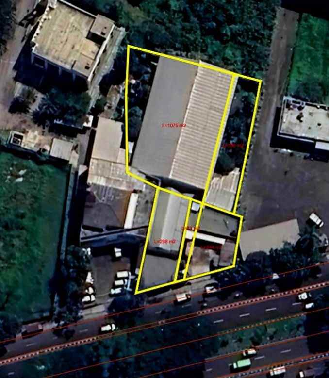 dijual ruko gudang kantor soekarno hatta
