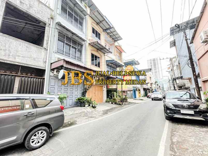 dijual ruko hook jalan bangka simpang jalan sambu