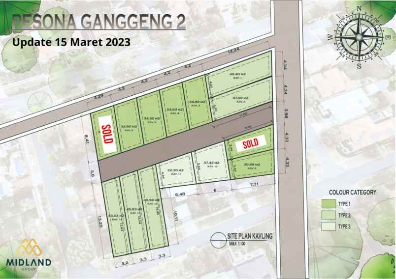 dijual rumah 2 lantai pesona ganggeng jakarta utara