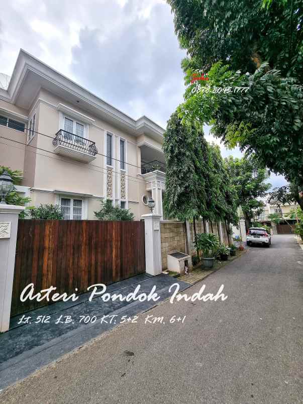 dijual rumah arteri pondok indah