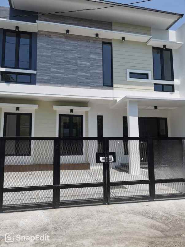 dijual rumah baru wisma permai barat surabaya