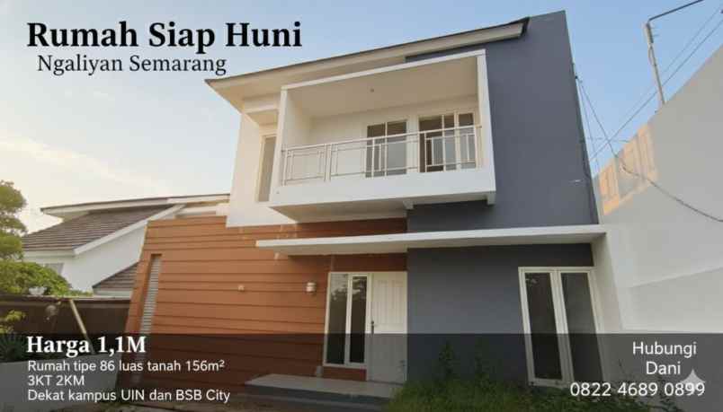 dijual rumah bringin ngaliyan